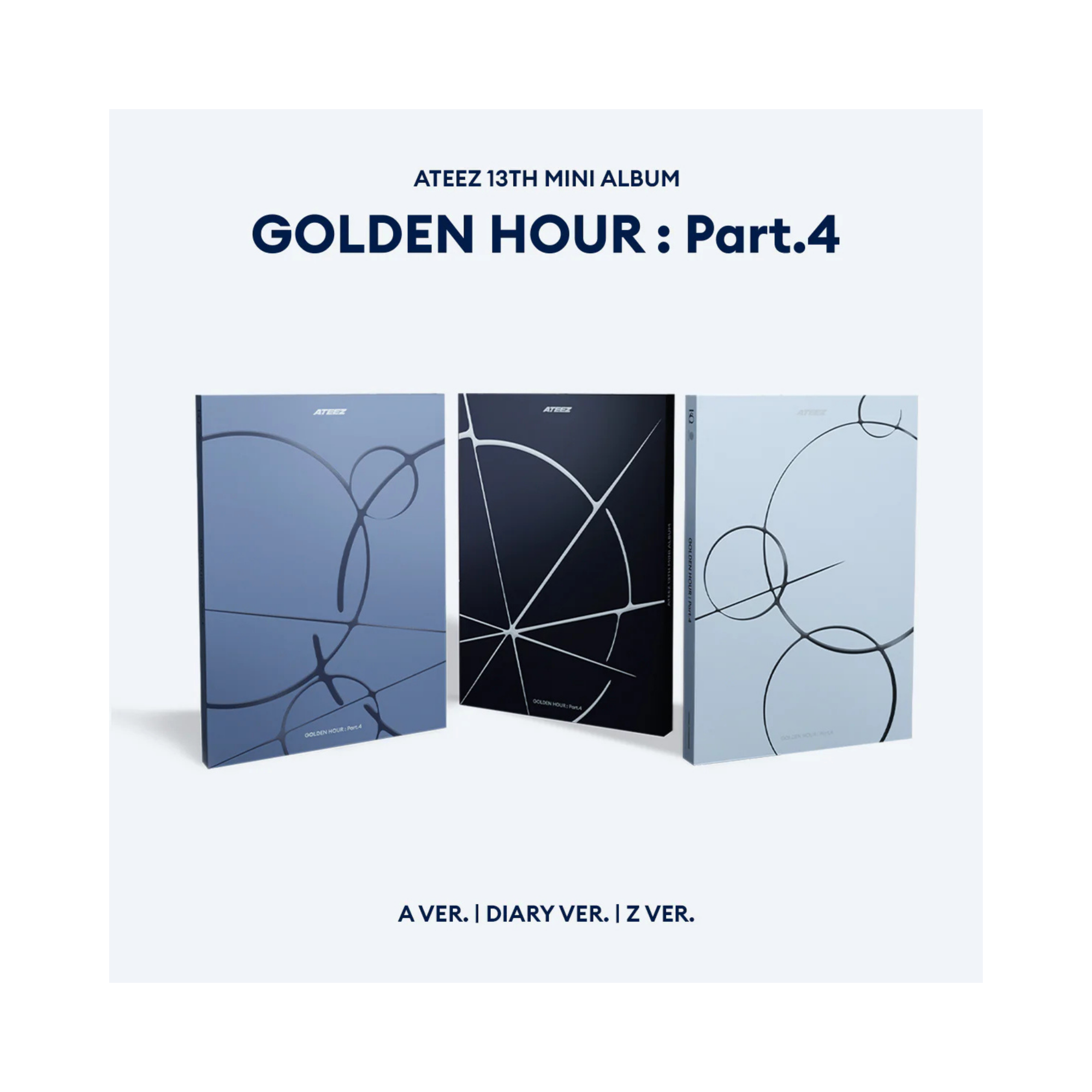 ATEEZ - GOLDEN HOUR : Part.4 (Standard Ver.)