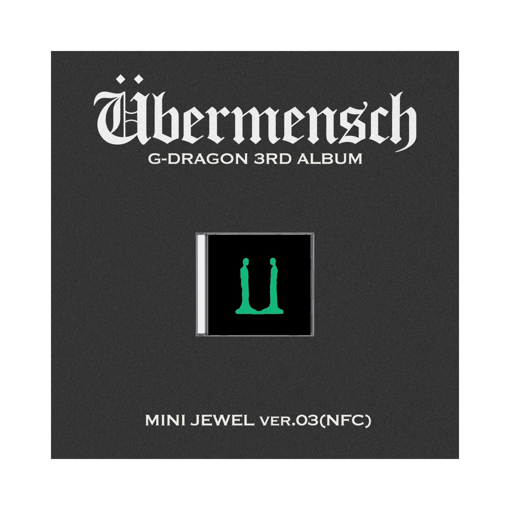G-DRAGON - 3rd Album (Übermensch) MINI JEWEL Ver. 03 (NFC)