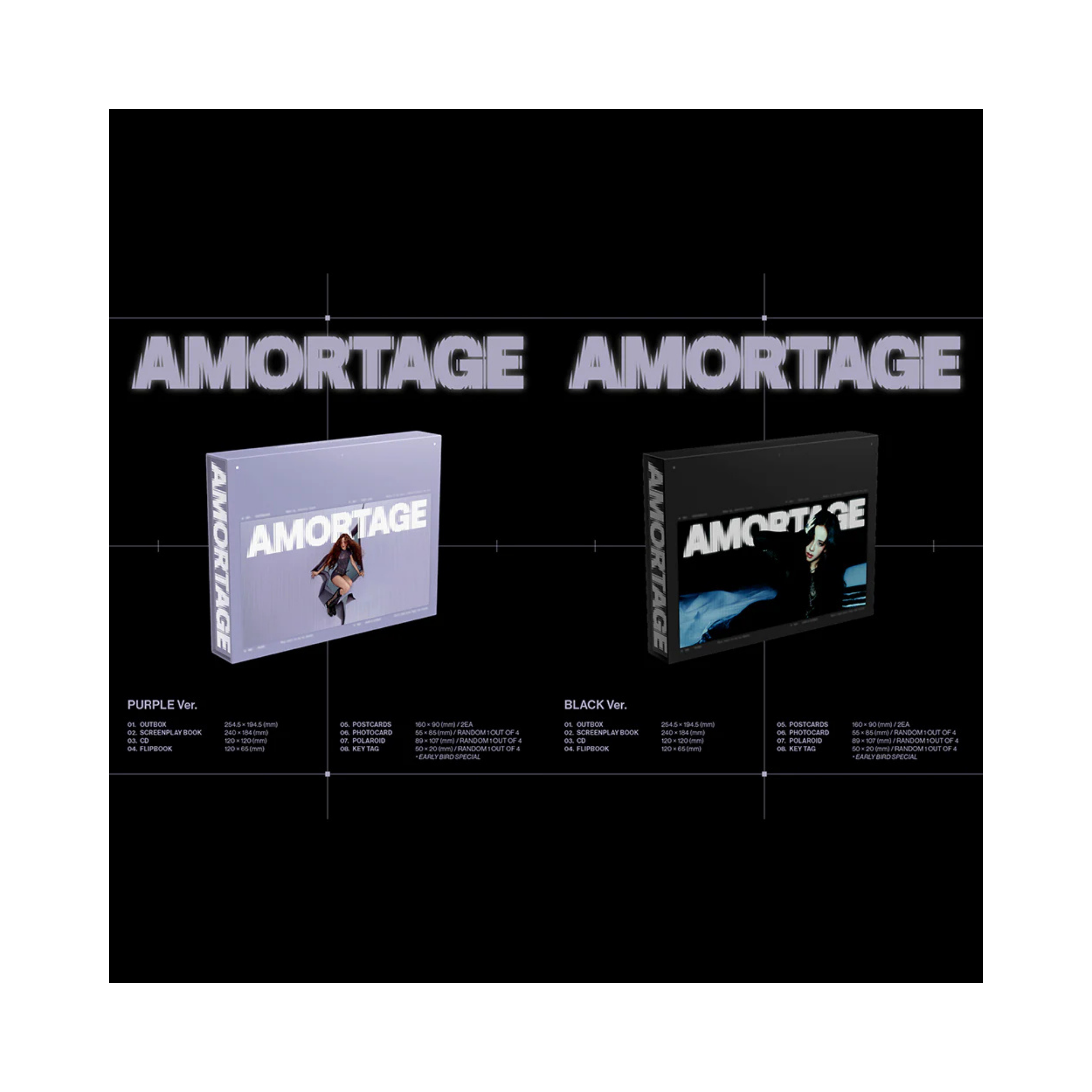 JISOO - Mini Album AMORTAGE (EXCLUSIVE EDITION)