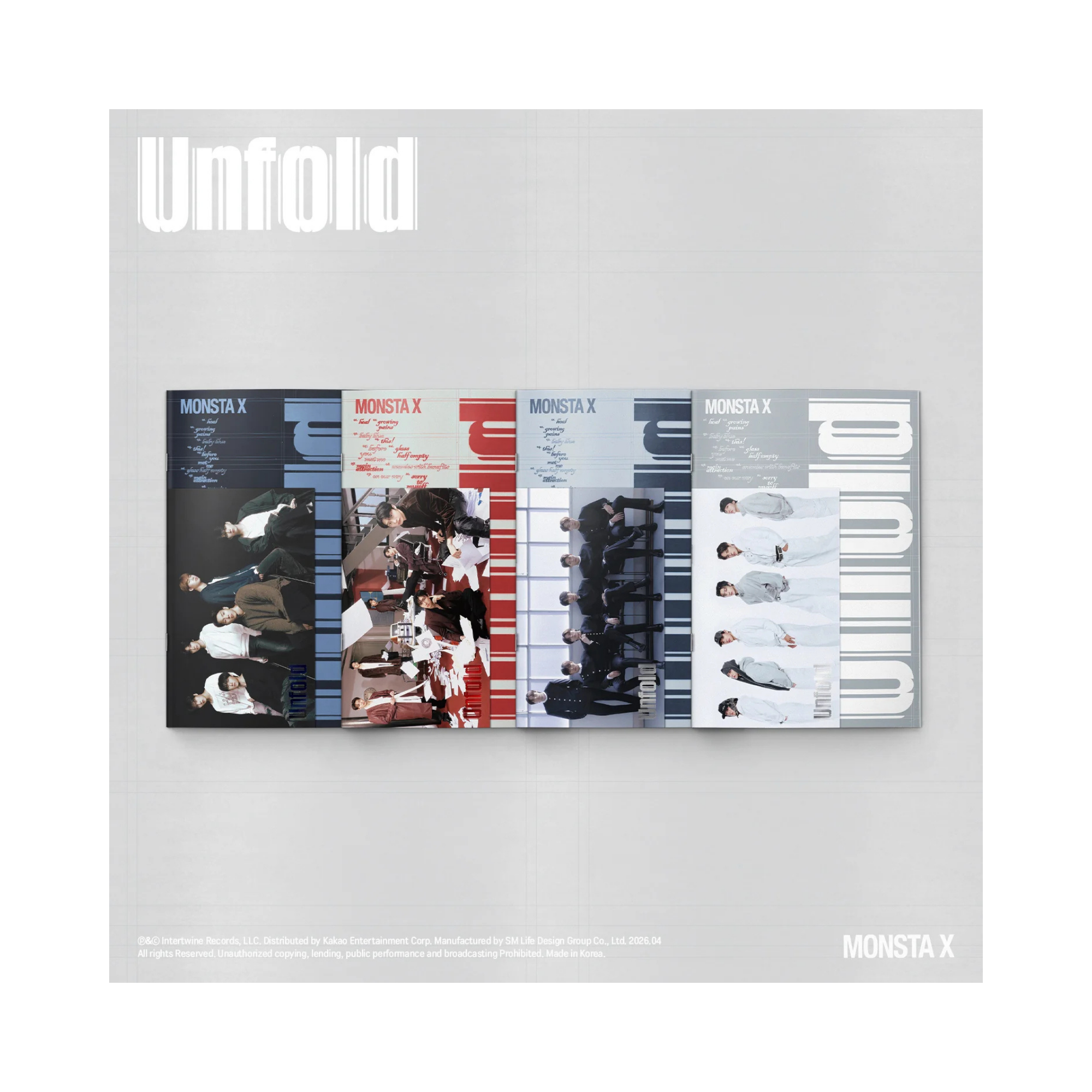 MONSTA X - Unfold