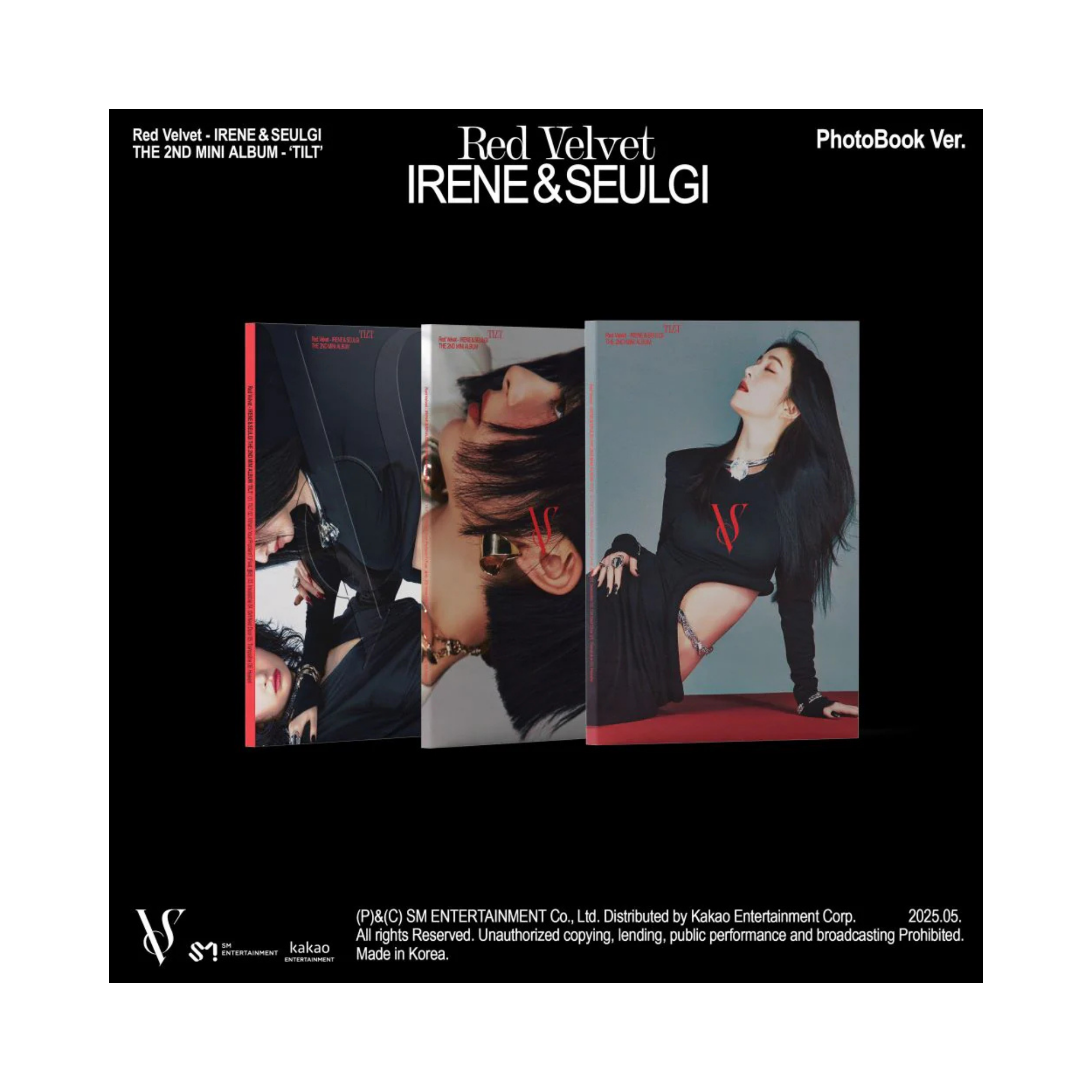 IRENE & SEULGI - 2nd Mini Album (TILT) Photo Book Ver.