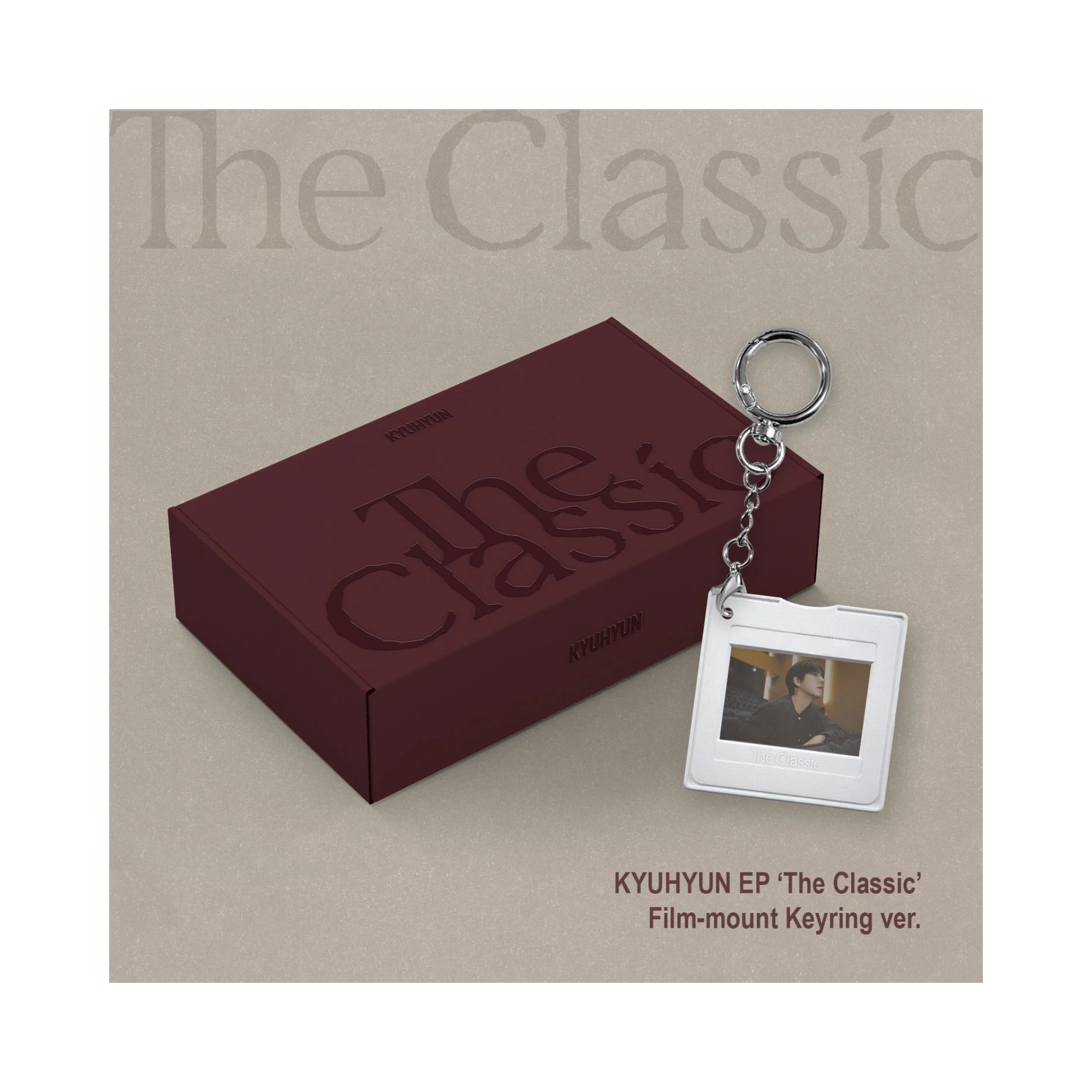 KYUHYUN - EP (The Classic) Film-mount Keyring Ver.