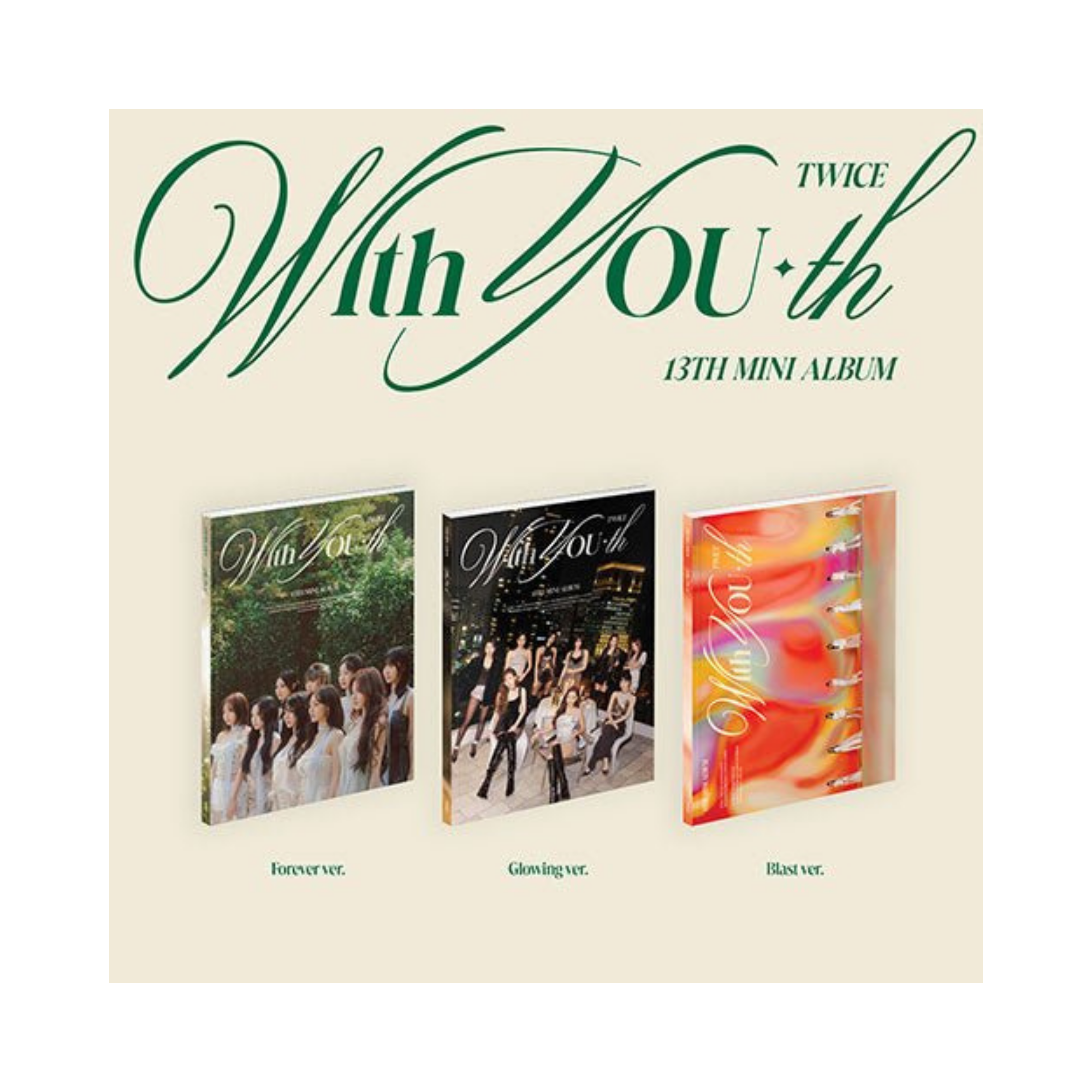 TWICE - 13TH MINI ALBUM (With YOU-th)