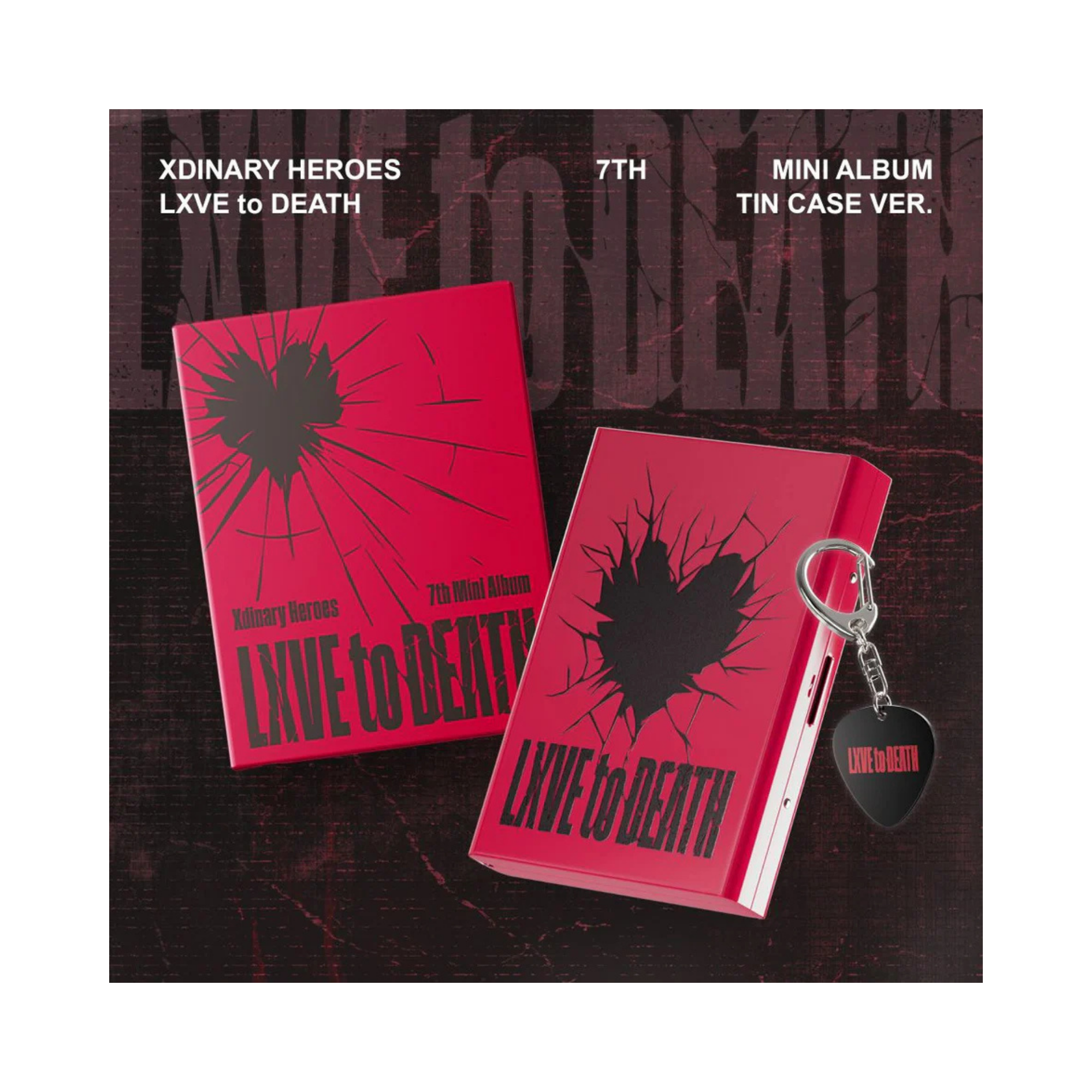 Xdinary-Heroes - 7th Mini Album (LXVE to DEATH) Tin Case Ver.