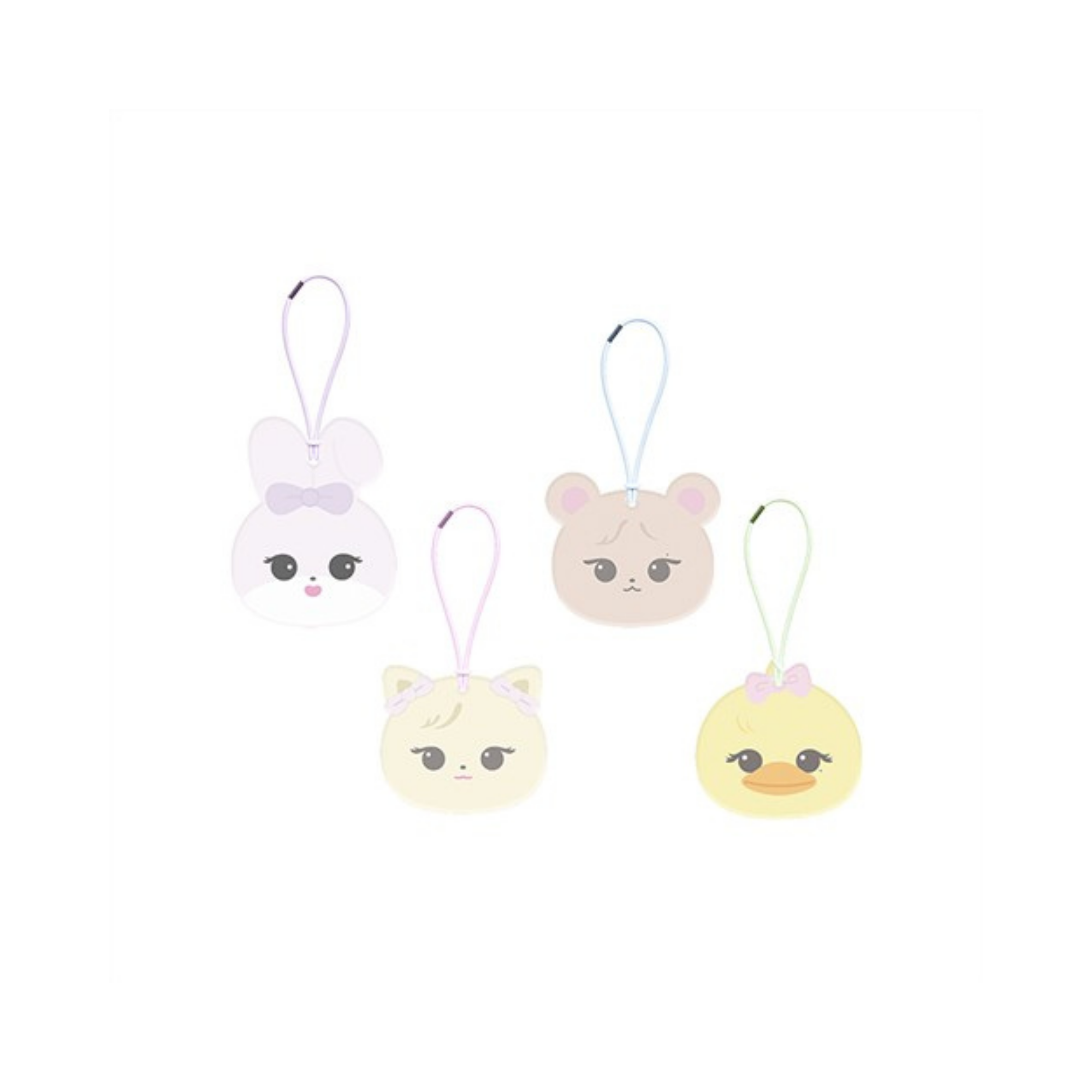 BLACKPINK BPPOPUP Character Name Tag – SOOYA / GOMDEUKI / ROSIE / PPEU