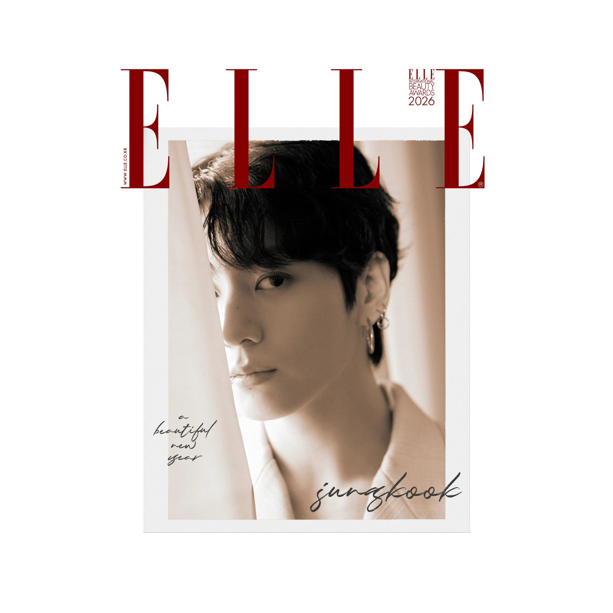 ELLE - 2026, January - Cover : BTS JUNGKOOK TYPE E