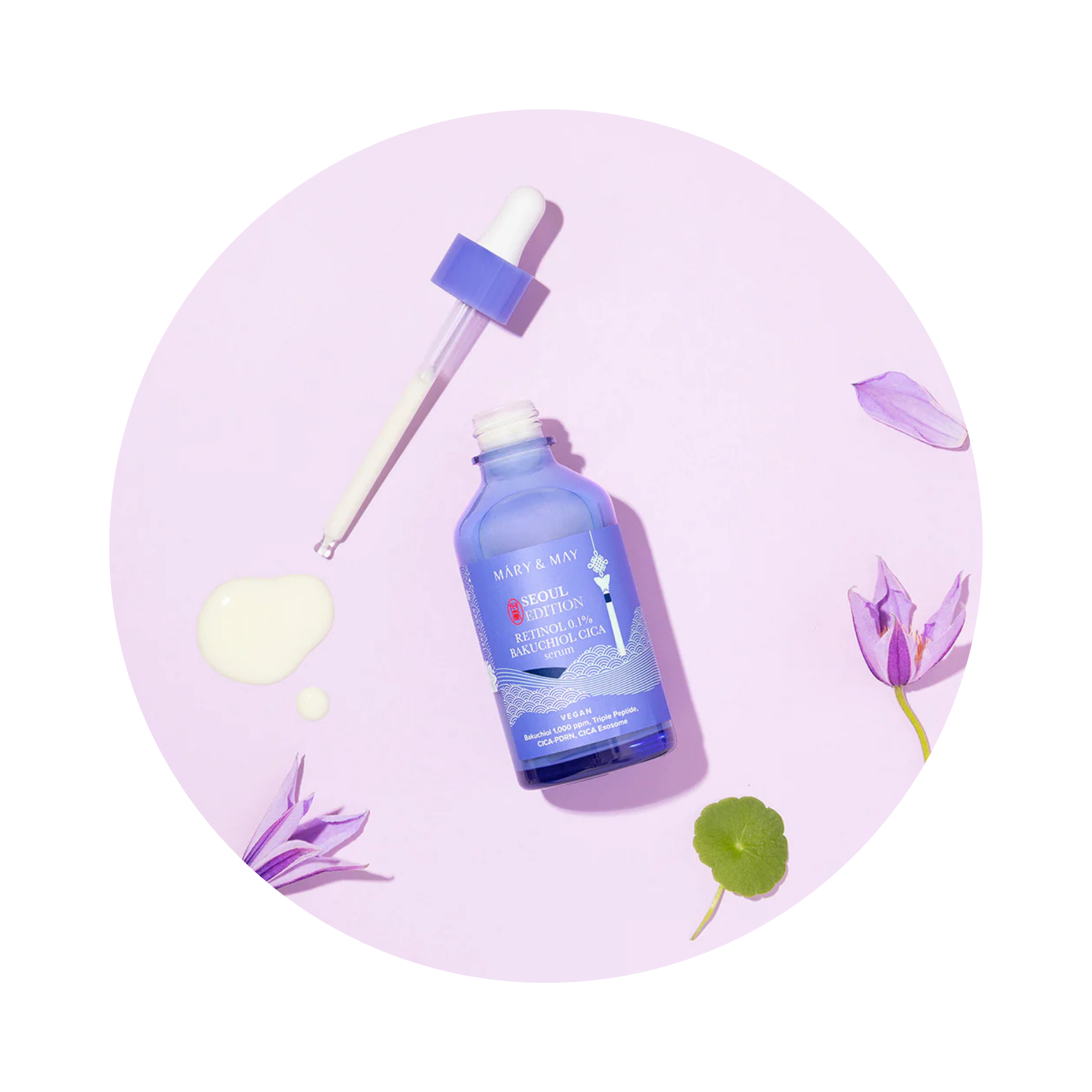 Mary&May Retinol 0.1% Bakuchiol Cica Serum (80ml)