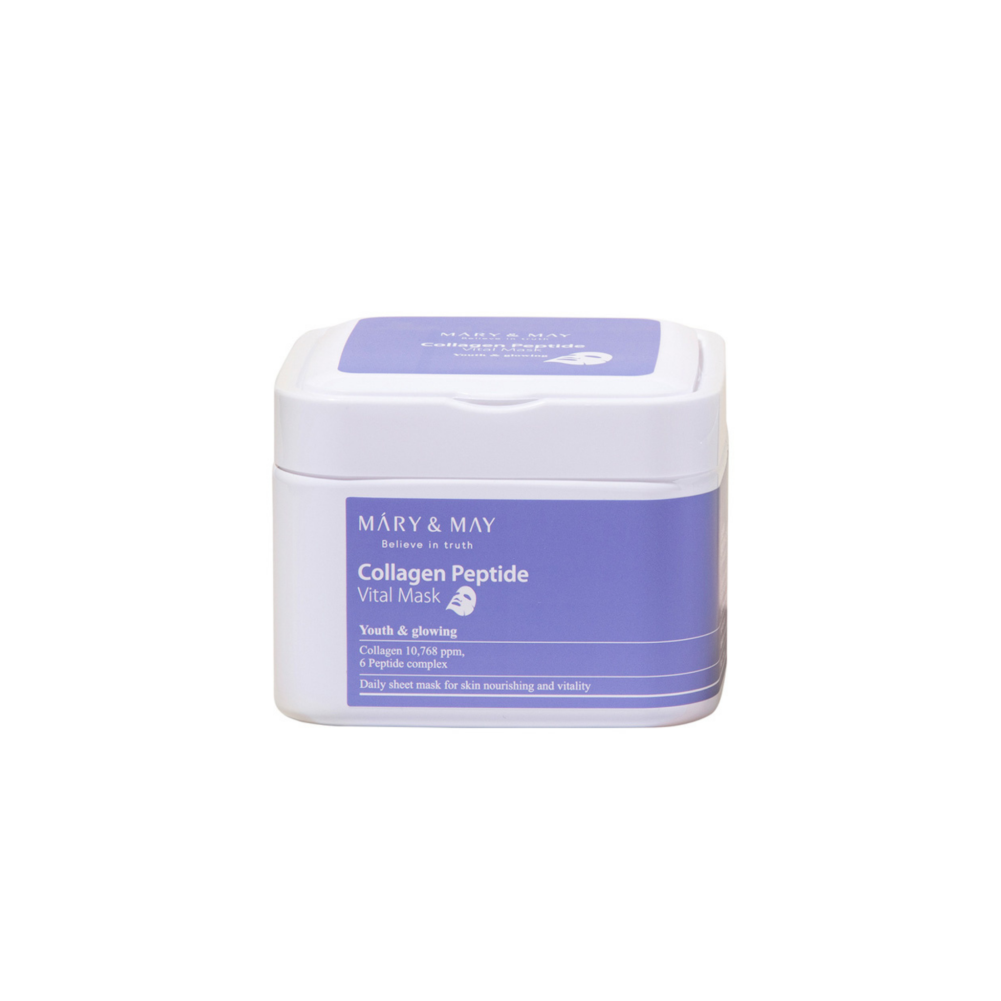 Mary&May Collagen Peptide Vital Mask (30ea / 400g)