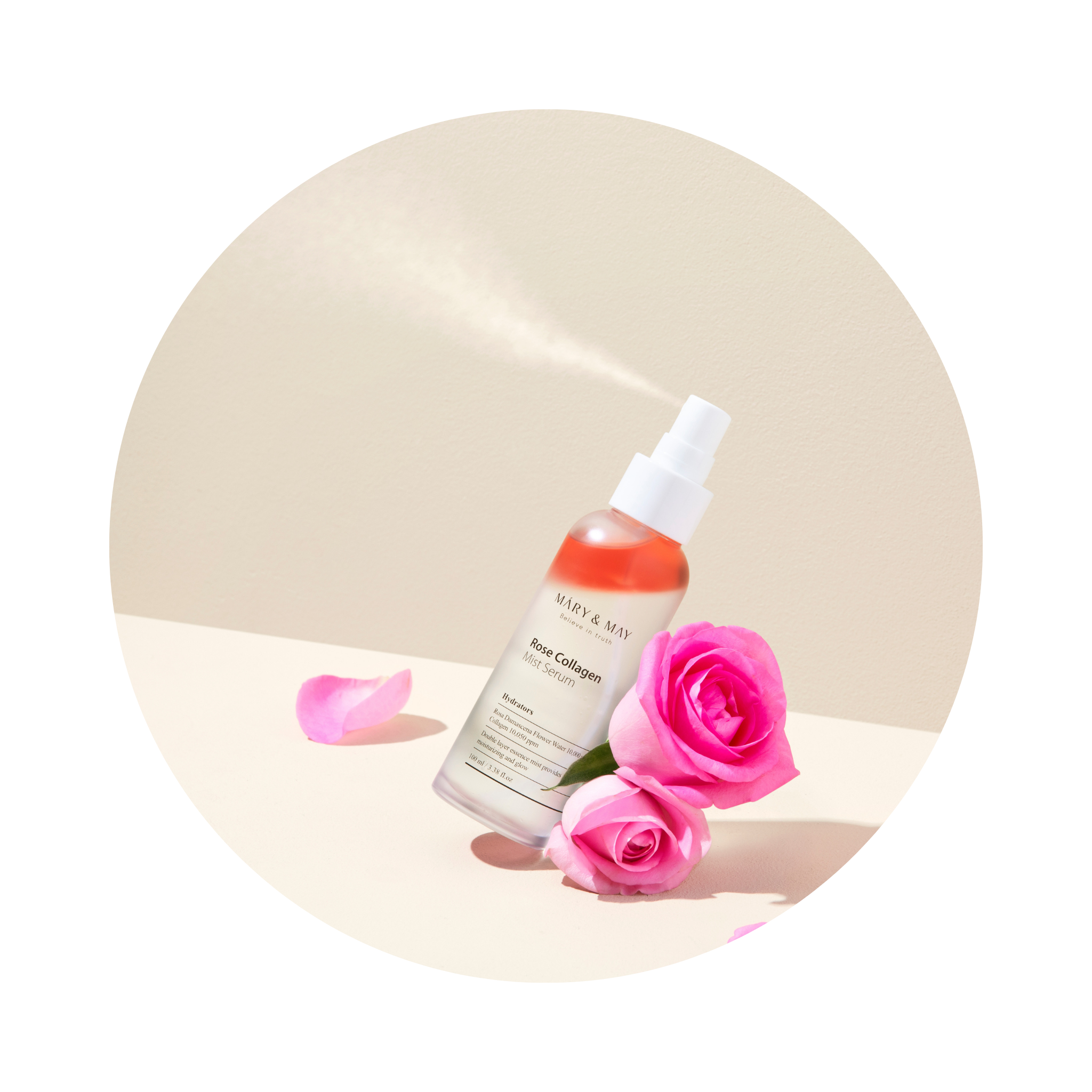 Mary&May Rose Collagen Mist Serum (100ml)