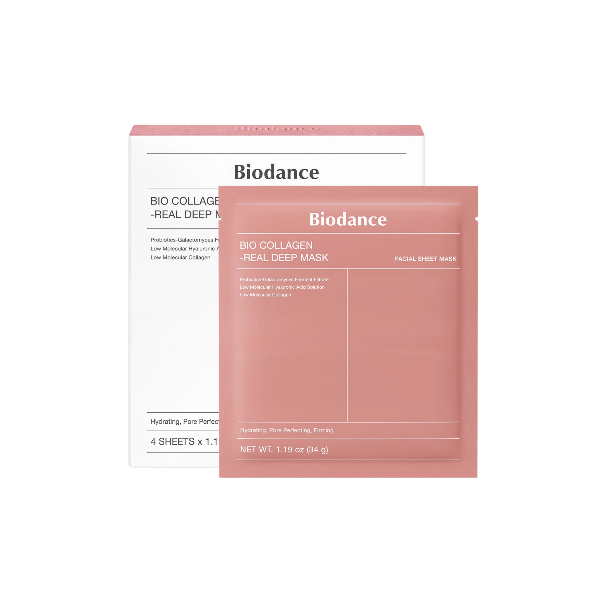 Biodance Bio Collagen Real Deep Facial Sheet Mask - 4pk