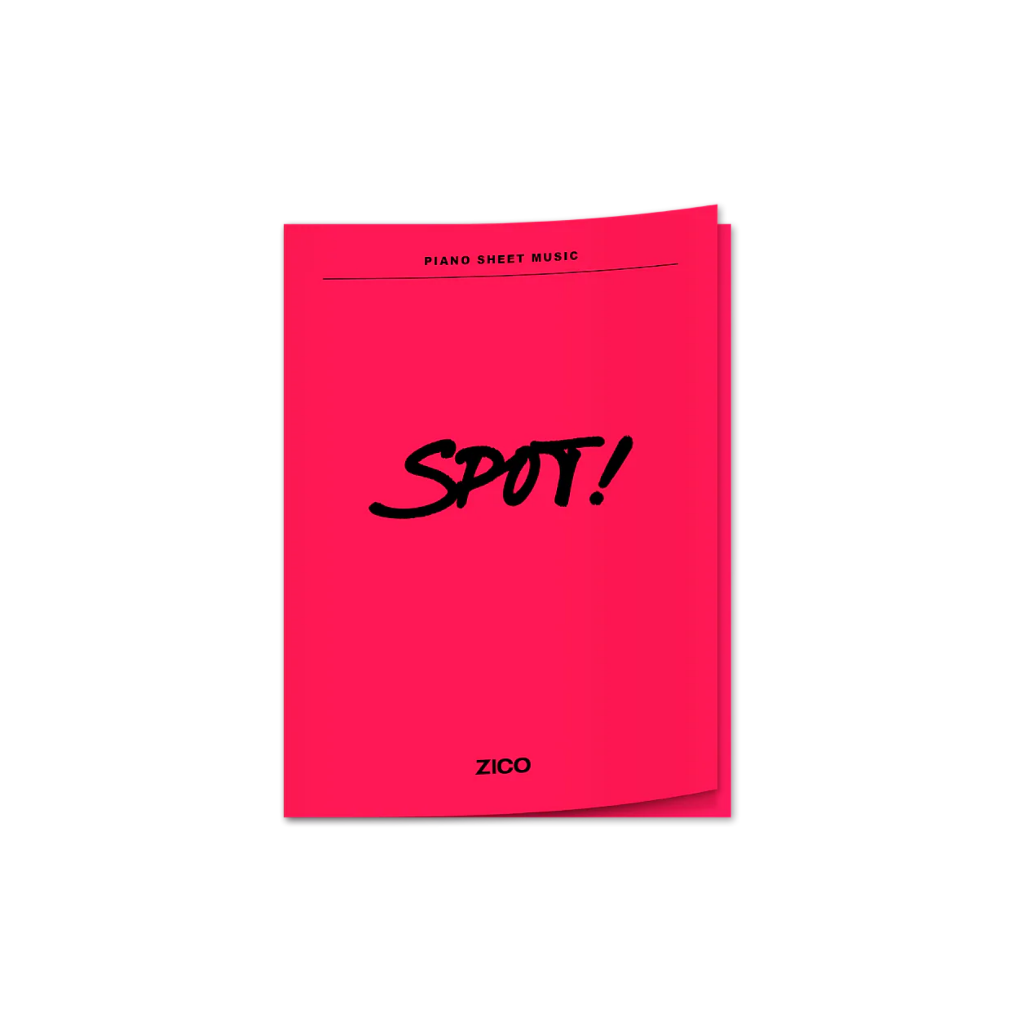 ZICO – SPOT! (feat. JENNIE), Piano Sheet Music